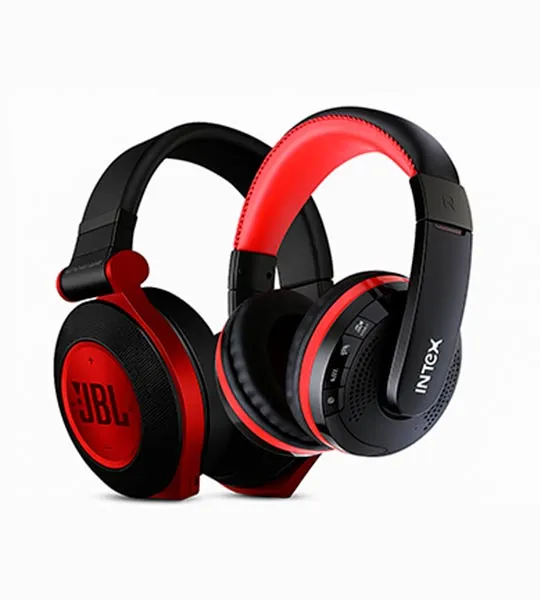 Red and Black Headphone (Bluetooth)